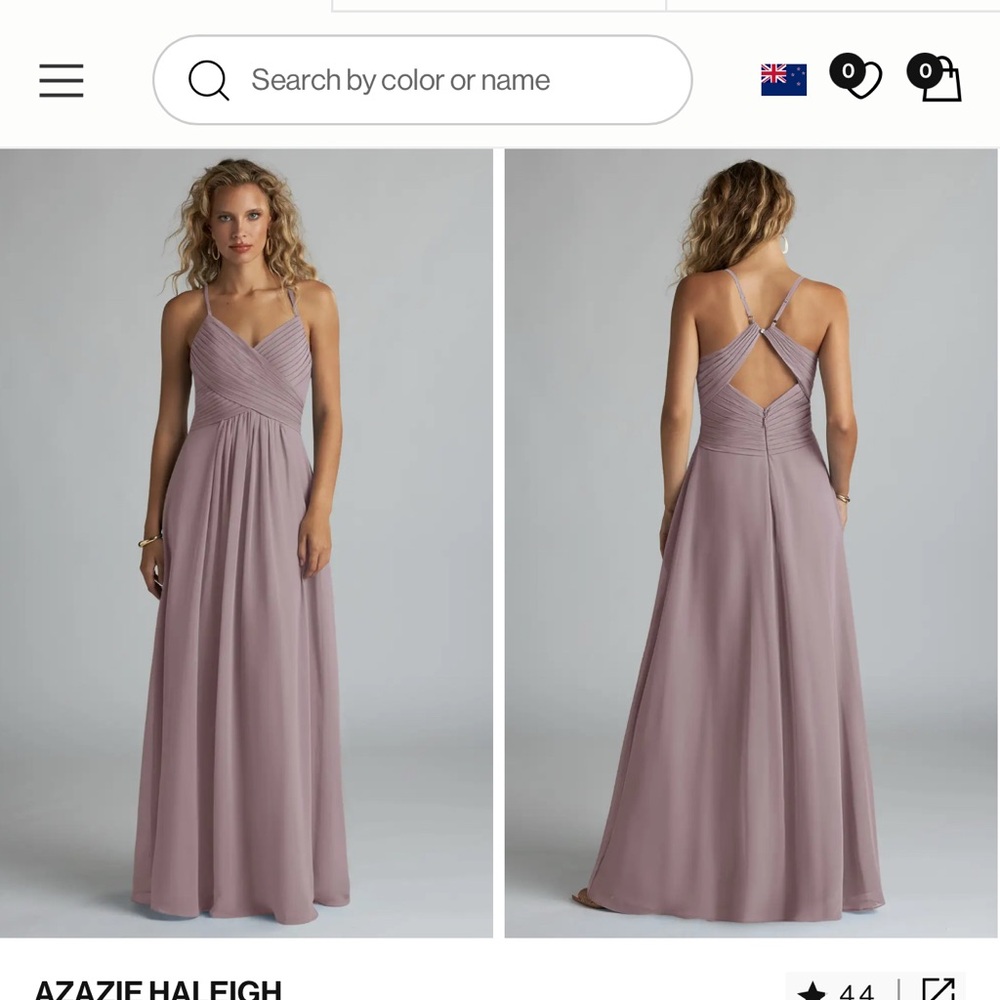 Azazie Haleigh Bridesmaid Dress in Dusk